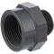 Nipplo in PVC-U femmina, filetto maschio ridotto, 2" x 2 1/2"