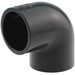 U-PVC solvent elbow 90&deg;, 40mm