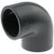 U-PVC solvent elbow 90°, 125mm