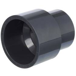 PVC-U Reduziermuffe Industrie, 2fach Klebemuffe