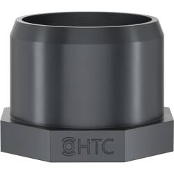 U-PVC threaded reducing bush, type A