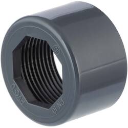 U-PVC threaded reducing bush, type B