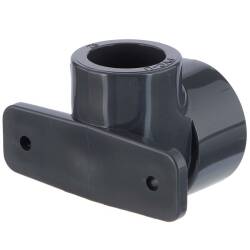 PVC-U Wandscheibe Klebemuffe x Innengewinde Messingeinsatz