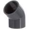 U-PVC solvent elbow 45°