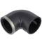 U-PVC solvent elbow 90° x reinforced female thread