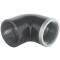 U-PVC solvent elbow 90° x reinforced female thread