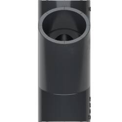 PVC-U T-St&uuml;ck 45&deg; 3fach Klebemuffe