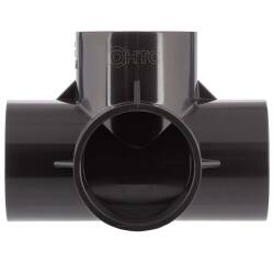 PVC-U T-St&uuml;ck 90&deg;, 4fach Klebemuffe