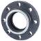 U-PVC fixed flange with reinforced female thread