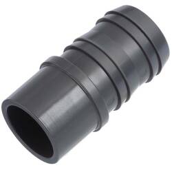 U-PVC hose tail with male solvent socket