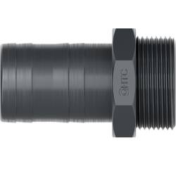 PVC-U Hose nozzle with External Thread