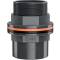 U-PVC solvent tank connector m/f socket x socket/male thread