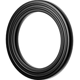 EPDM Flachdichtung Shore 70 mit Profil für Aussengewinde