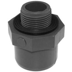 EPDM Flachdichtung Shore 70 mit Profil fr Aussengewinde