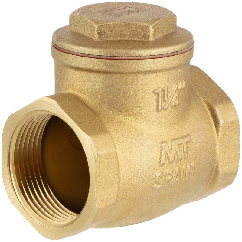 Brass female threaded check valve
