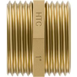 Brass double nipple 2-way male thread