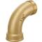 Bogen 90° Messing Innengewinde x Aussengewinde