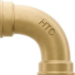 Brass female threaded bend 90&deg;