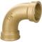 Brass female threaded bend 90°
