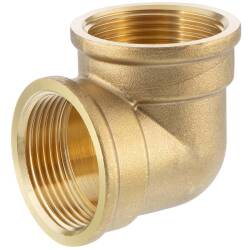 Brass female threaded elbow 90&deg;