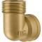 Brass male/female threaded elbow 90°