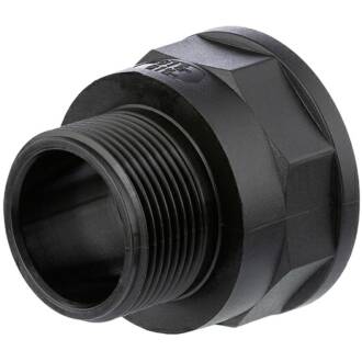 PP female threaded x reducing male threaded adapter