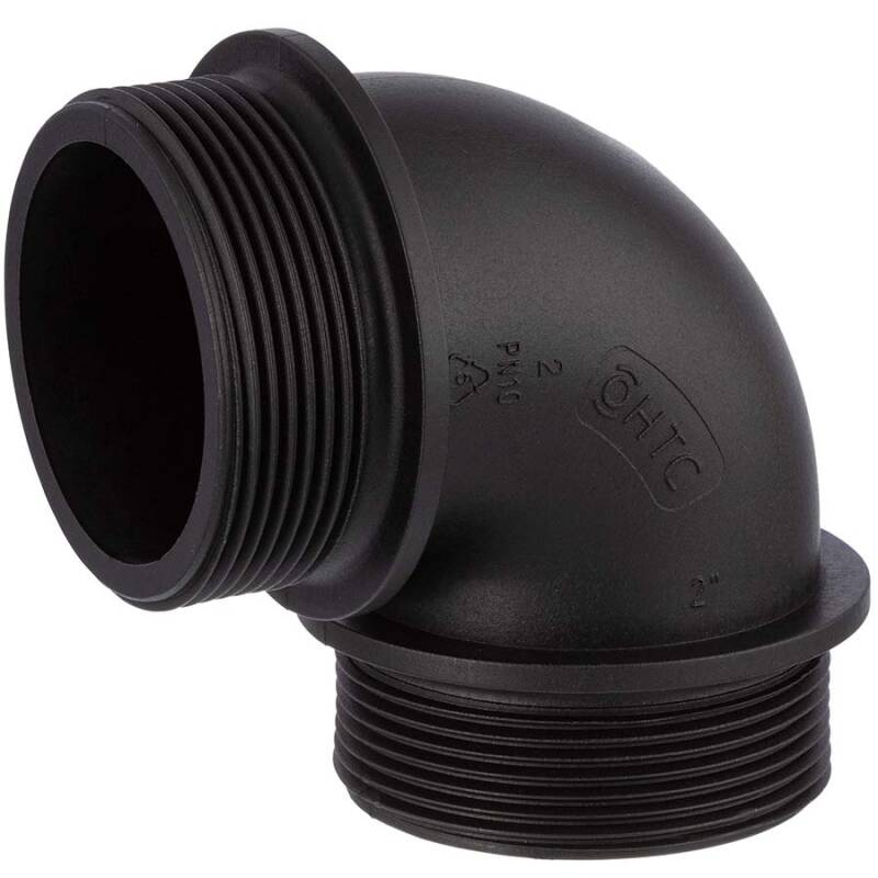PP male threaded 90 elbow