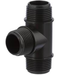 Tee a 90 filetto maschio, in PP