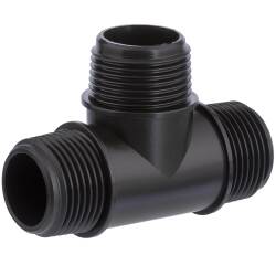 Tee a 90 filetto maschio, in PP