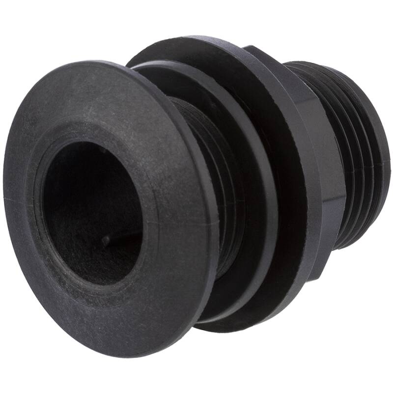 PP male threaded tank adapter with stopper