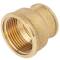 Brass reducing female threaded socket