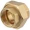 Brass female threaded union - conical sealing 3/4"