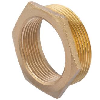 Brass reducing male/female threaded bush