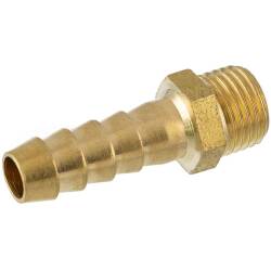 Brass hose tail with male thread