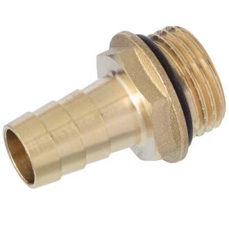 Brass hose tail with male thread