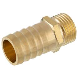 Messing Schlaucht&uuml;lle Aussengewinde x T&uuml;lle 1/2&quot; x 20mm