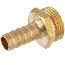 Messing Schlaucht&uuml;lle Aussengewinde x T&uuml;lle 3/4&quot; x 13mm