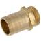 Brass hose tail with male thread