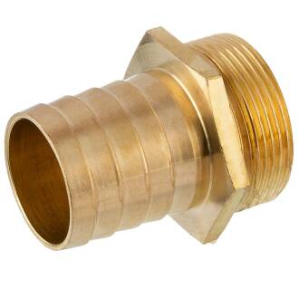 Brass hose tail with male thread