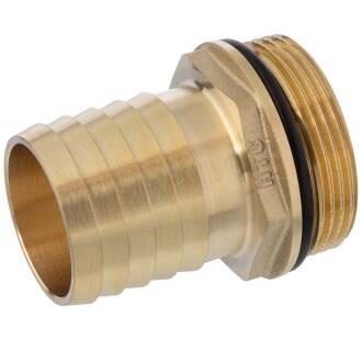 Messing Schlauchtülle Aussengewinde x Tülle 1 1/2" x 38mm