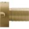Brass hose tail with female thread and nut