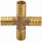 Brass cross hose tail