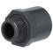 U-PVC male/female solvent adapter, male thread