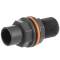 U-PVC solvent tank connector m/f socket x socket/male thread 16/20mm x 16mm/1/2"