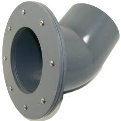 U-PVC tank flange, professional quality - socket 250mm