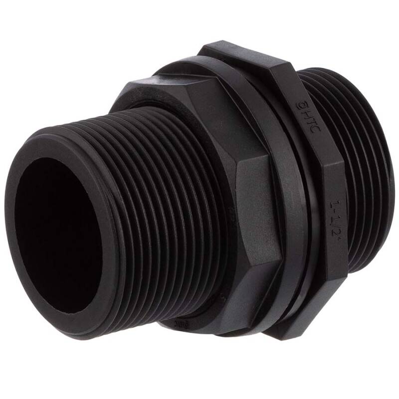 Adattatore Per Serbatoio In PVC Con Attacco A Spina G1/2 E Tappo, Per Secchi Da Pioggia E Stagni, Kit 2 In 1 - 3