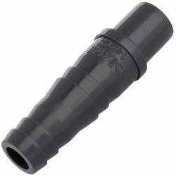 PVC-U Schlaucht&uuml;lle, Klebestutzen x T&uuml;lle 12 x 12/14mm