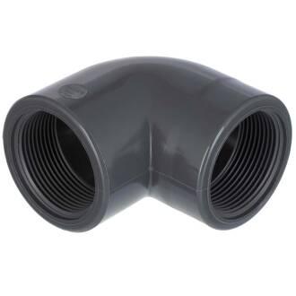 U-PVC female threaded elbow 90° 3/8"