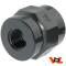 U-PVC solvent socket with female thread, 16 x 1/4"