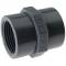 U-PVC solvent socket with female thread, 20 x 3/8"